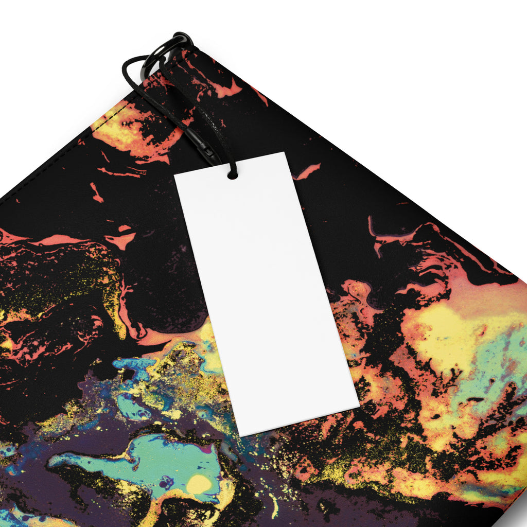 Yellow Abstract Art Versatile Crossbody Shoulder Bag