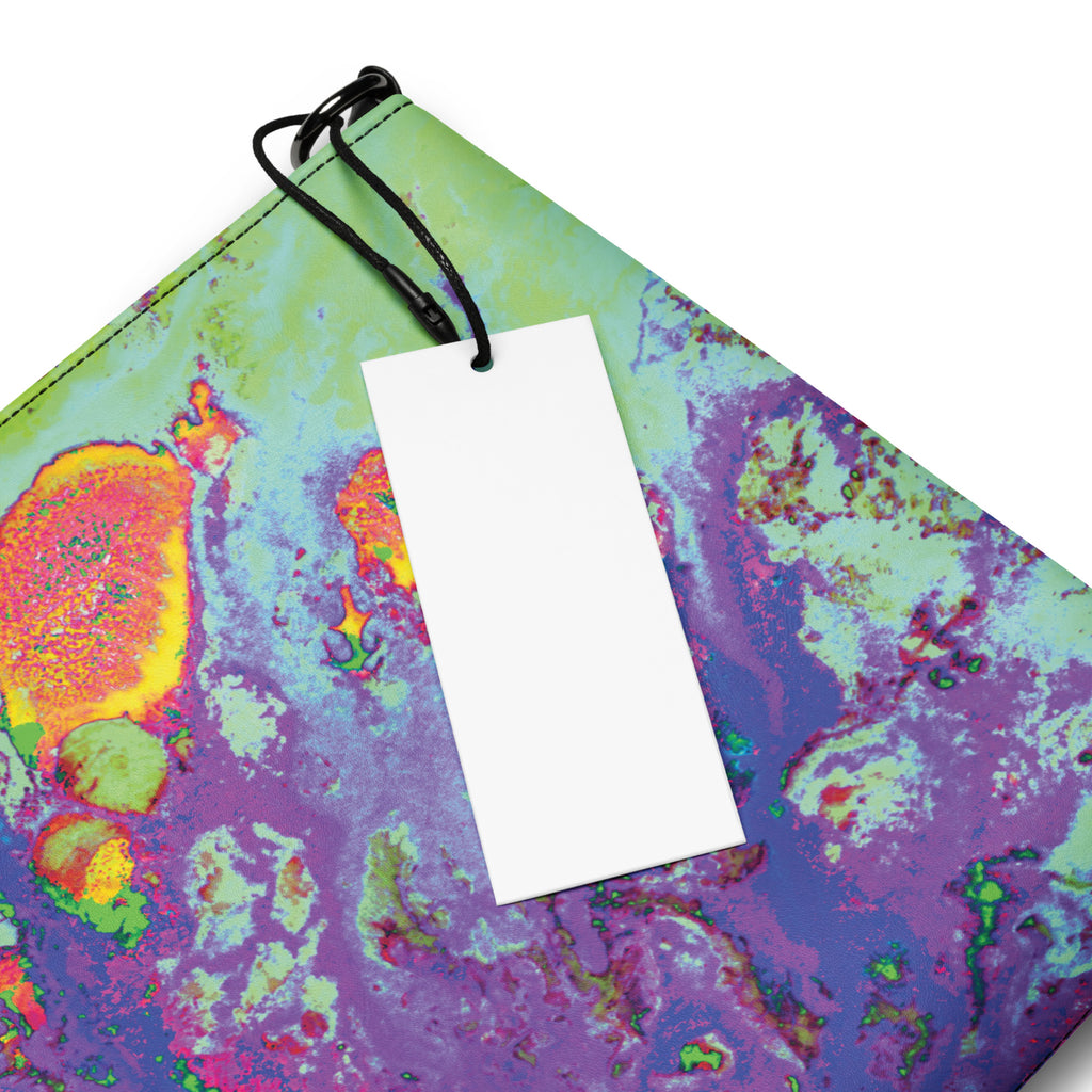 Neon Pastel Abstract Art Versatile Crossbody Shoulder Bag
