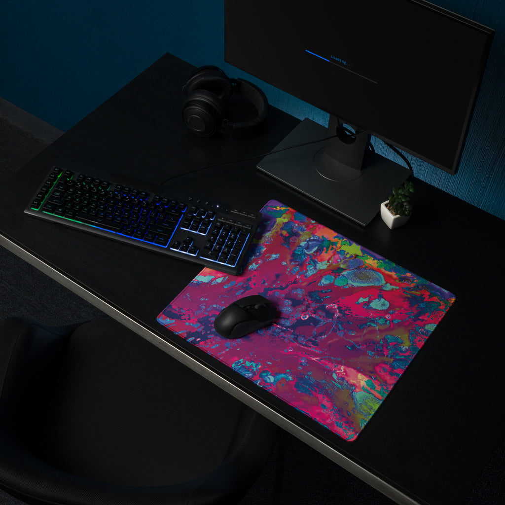 Colorful Abstract Art Gaming Mouse Pad