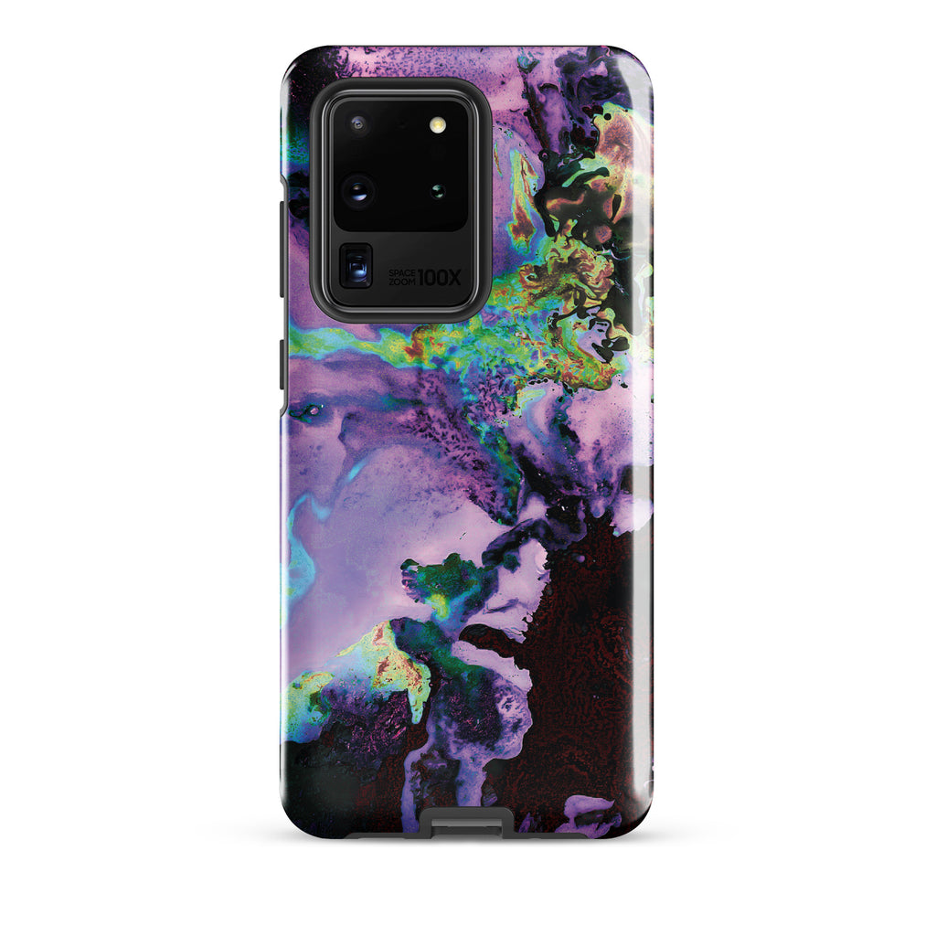 Lavender Abstract Art Tough Samsung Galaxy Case