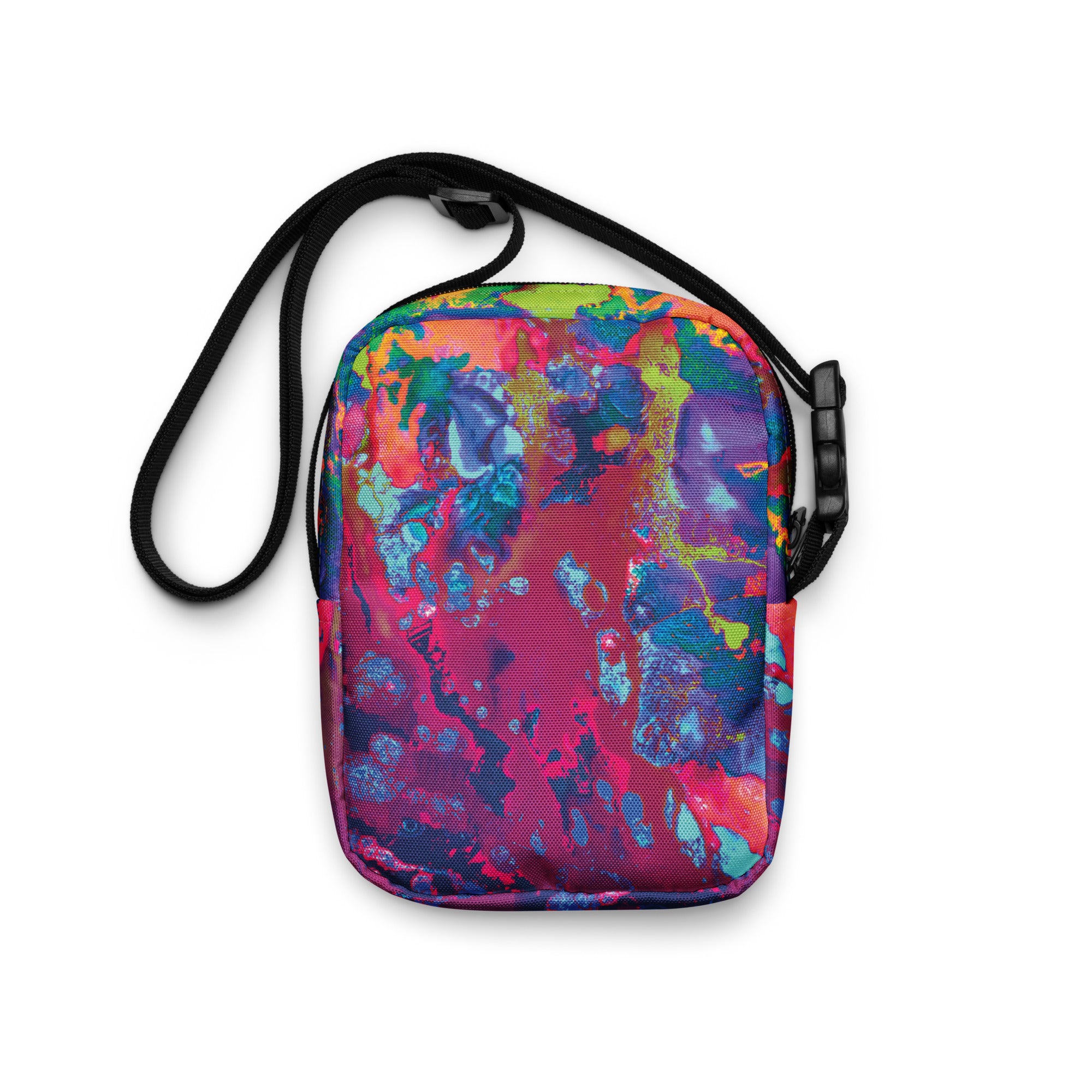 Abstract Art Crossbody Utility Bag