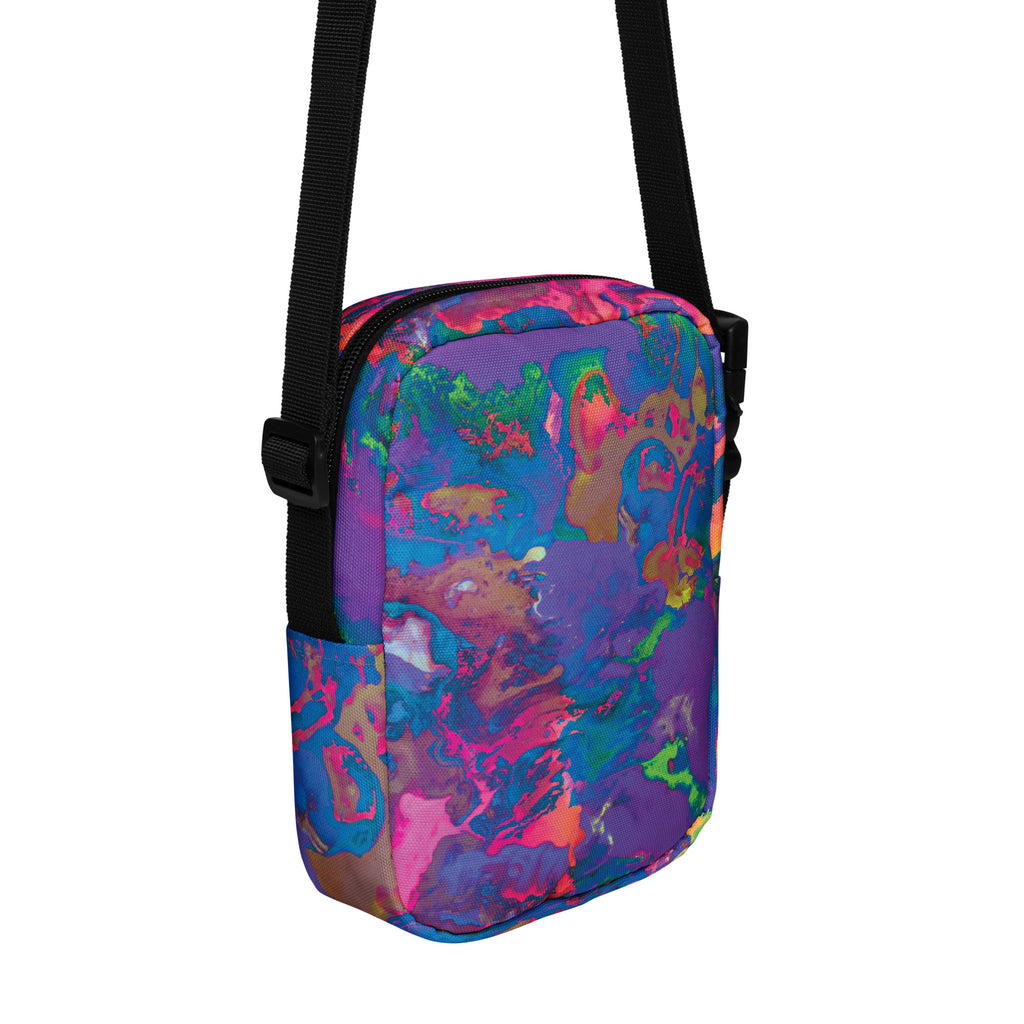 Abstract Art Crossbody Utility Bag