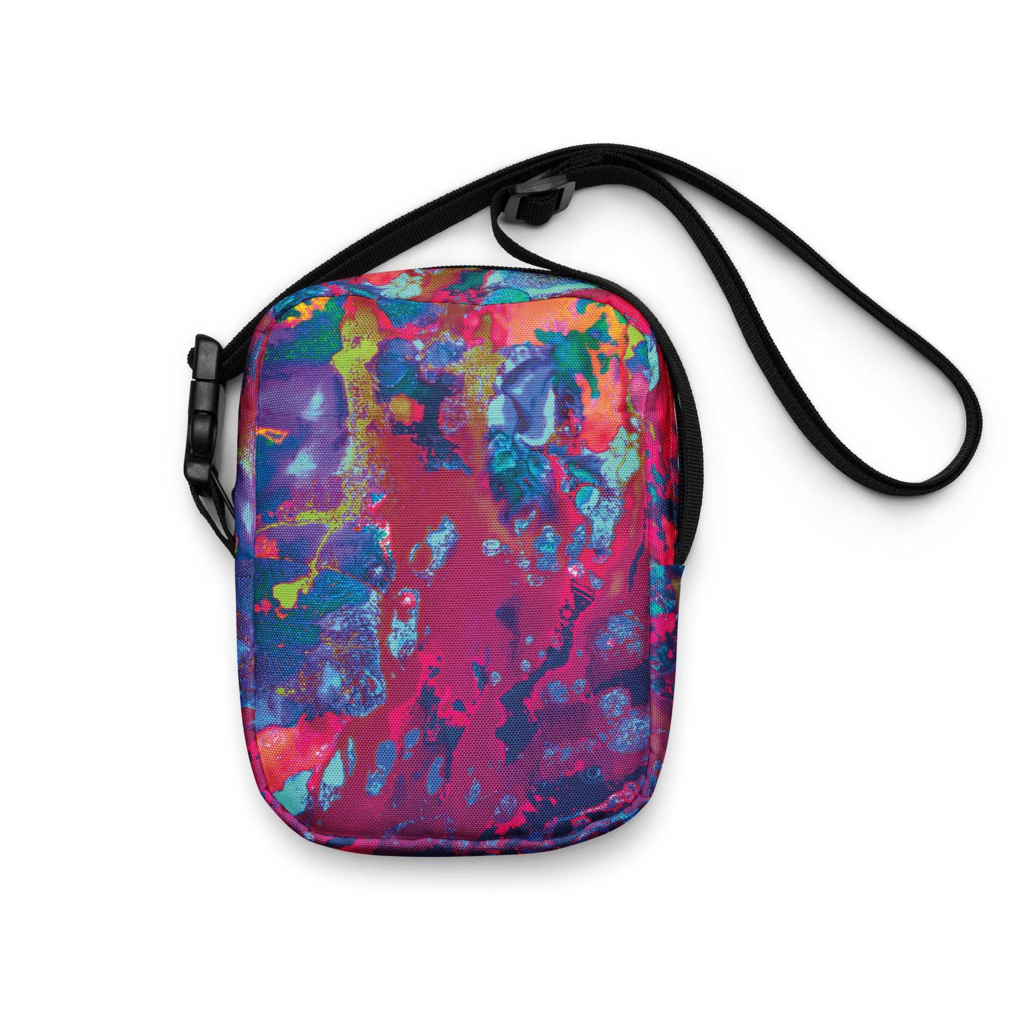 Abstract Art Crossbody Utility Bag