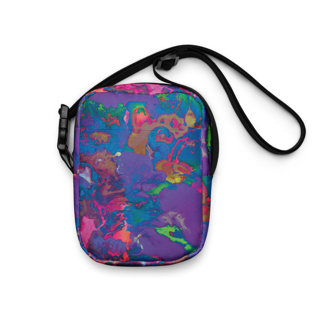 Abstract Art Crossbody Utility Bag