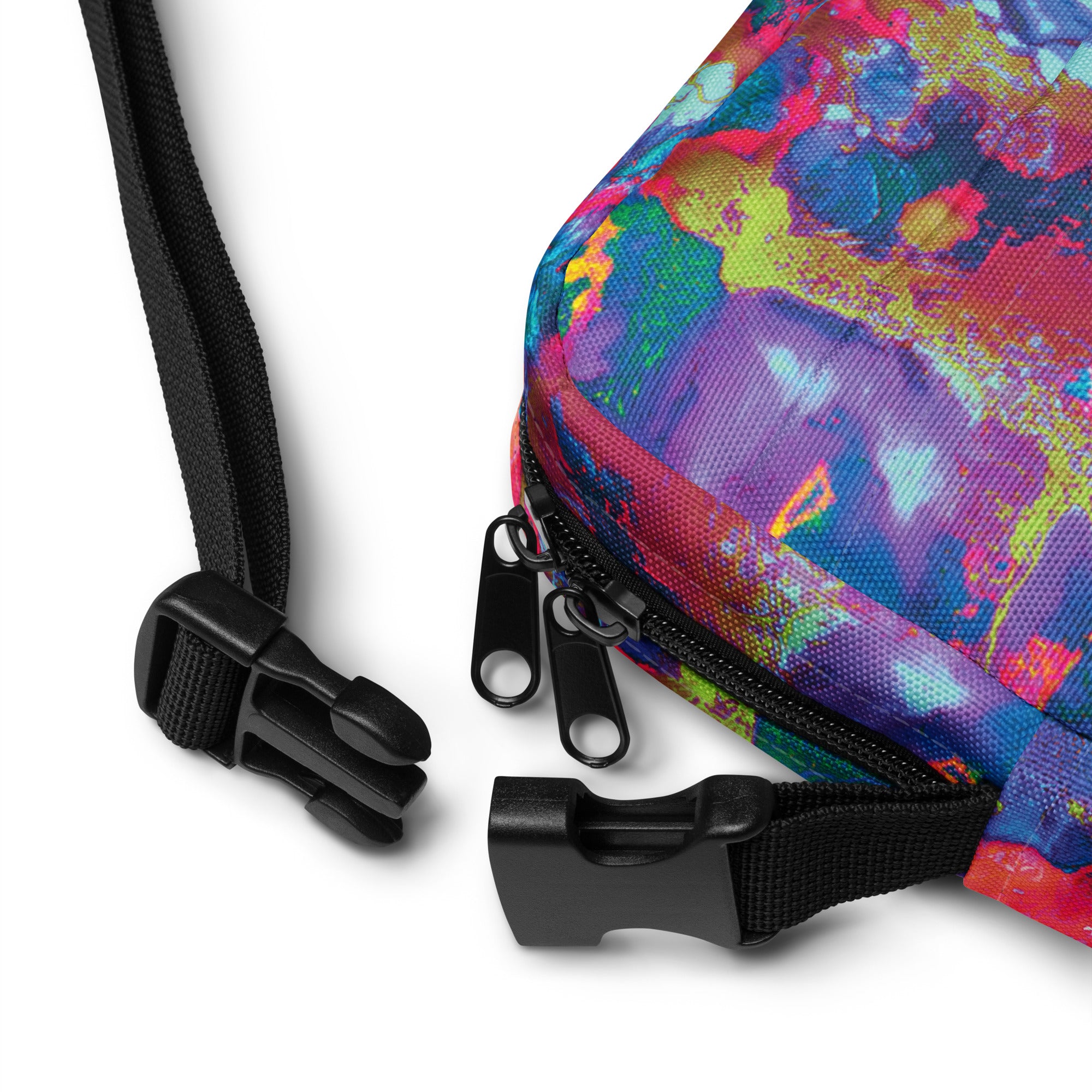 Abstract Art Crossbody Utility Bag