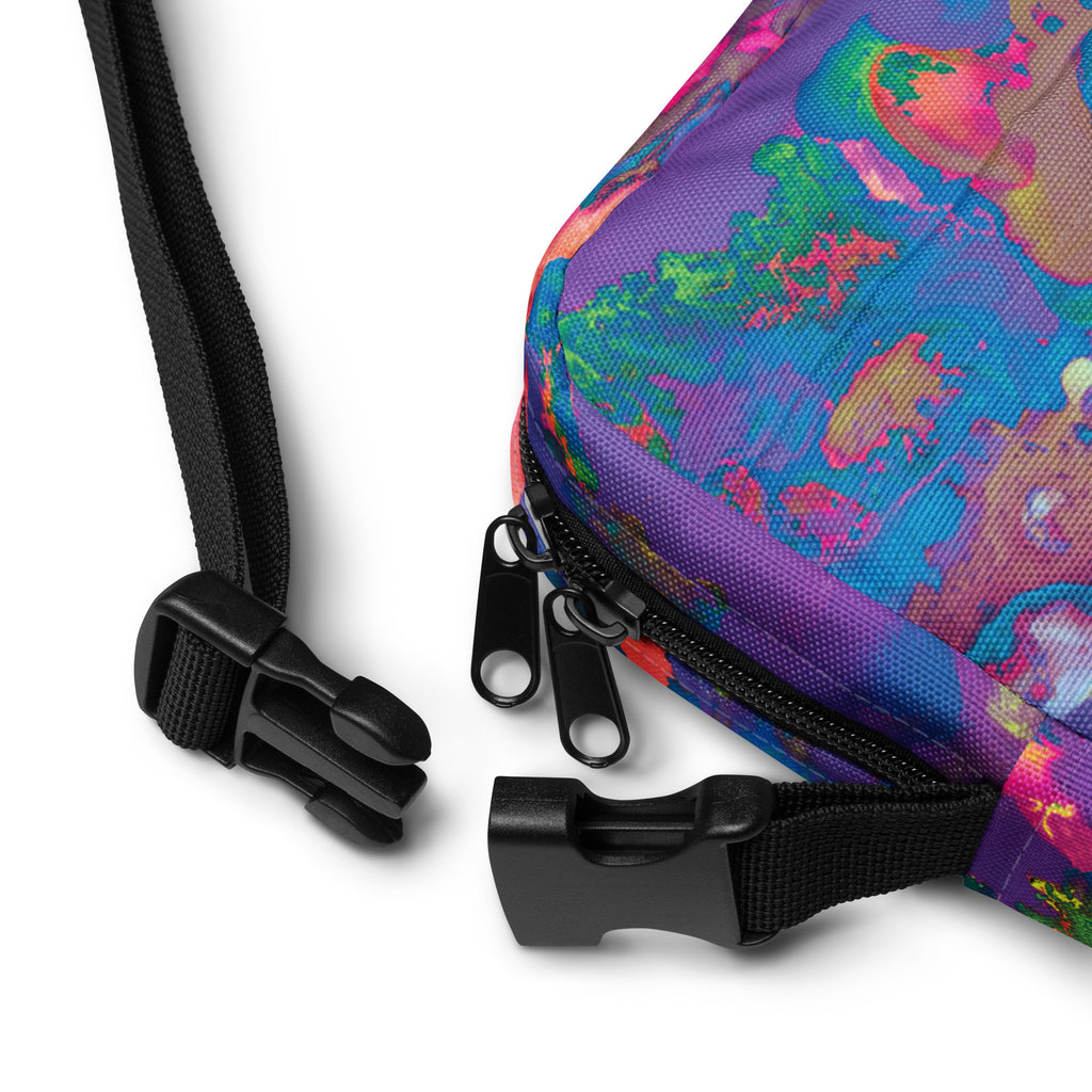 Abstract Art Crossbody Utility Bag