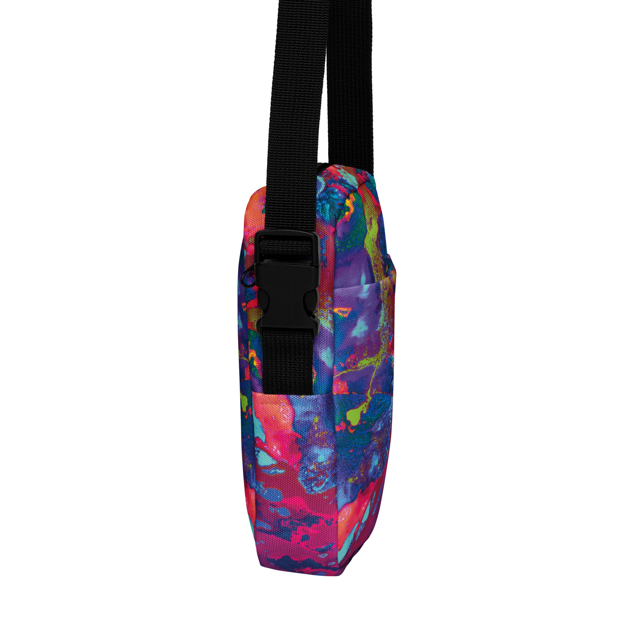 Abstract Art Crossbody Utility Bag