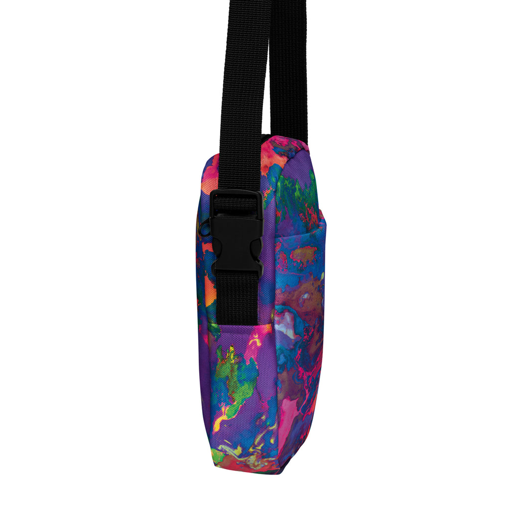 Abstract Art Crossbody Utility Bag