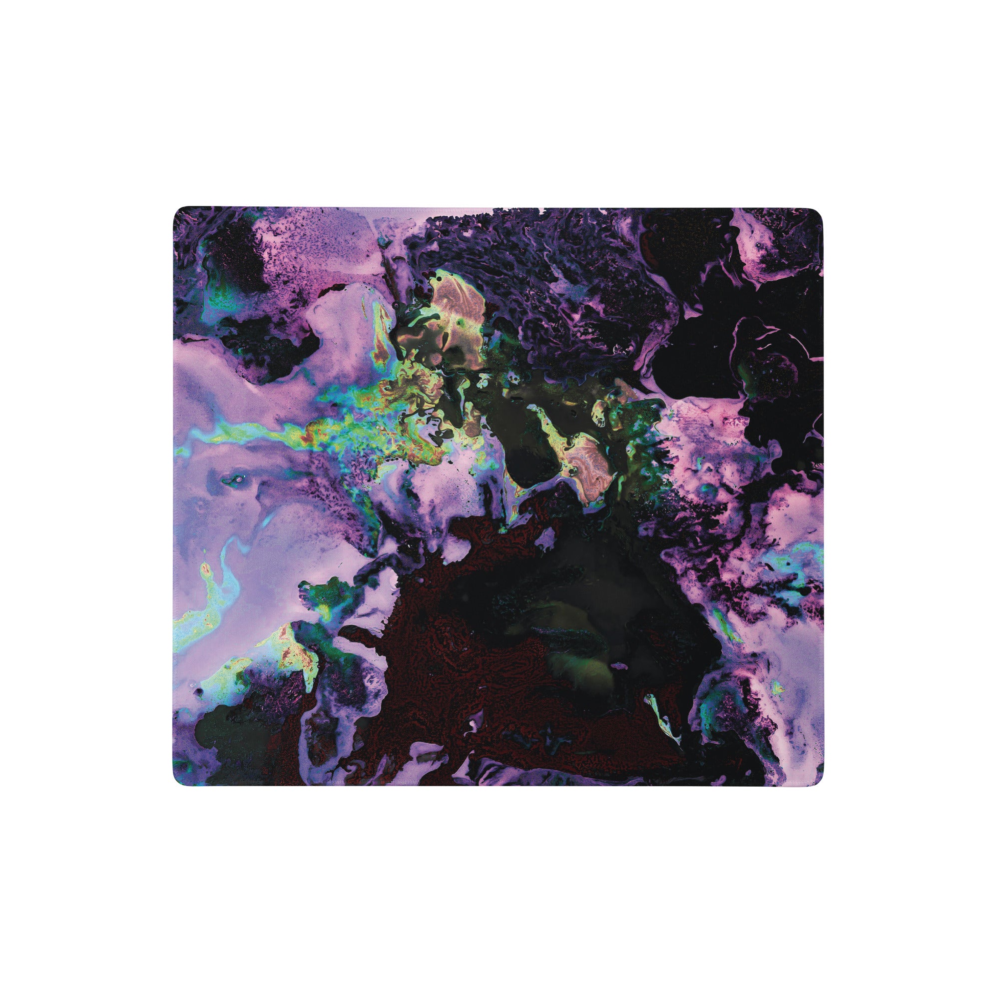 Lavender Abstract Art Gaming Mouse Pad