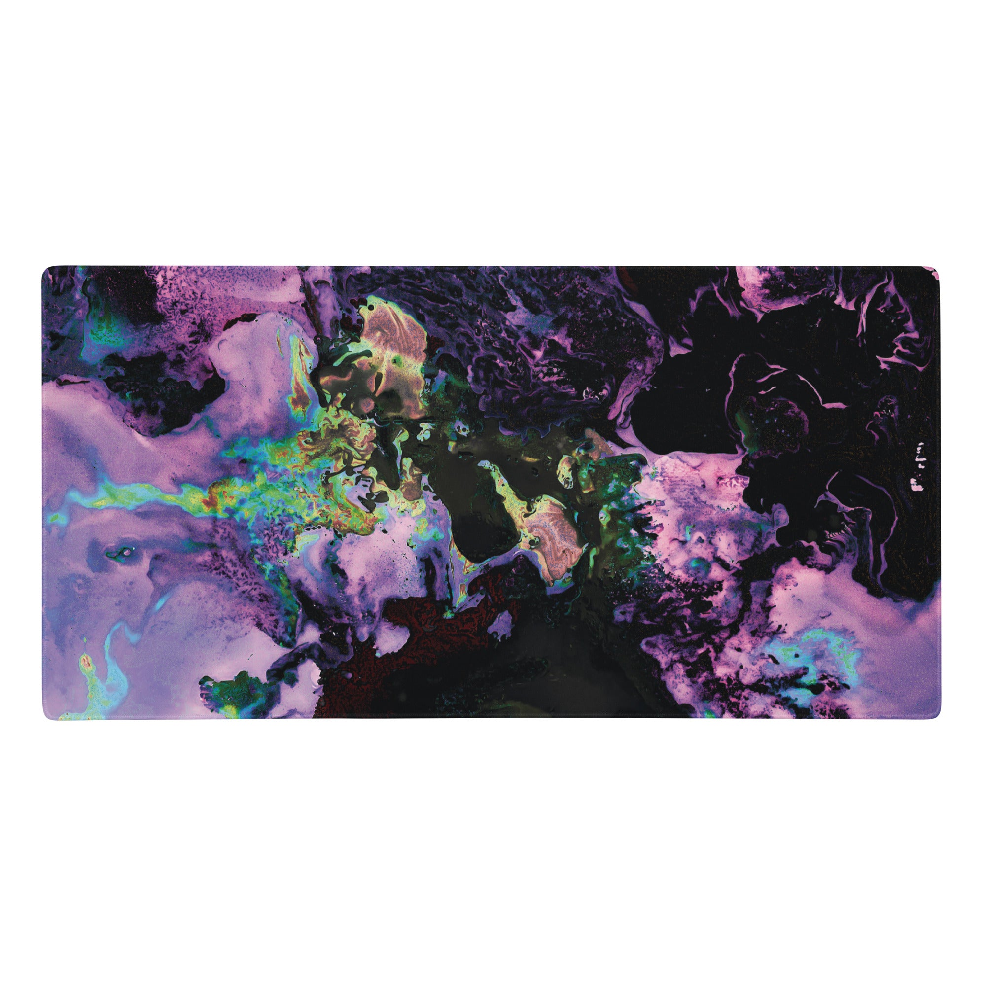 Lavender Abstract Art Gaming Mouse Pad