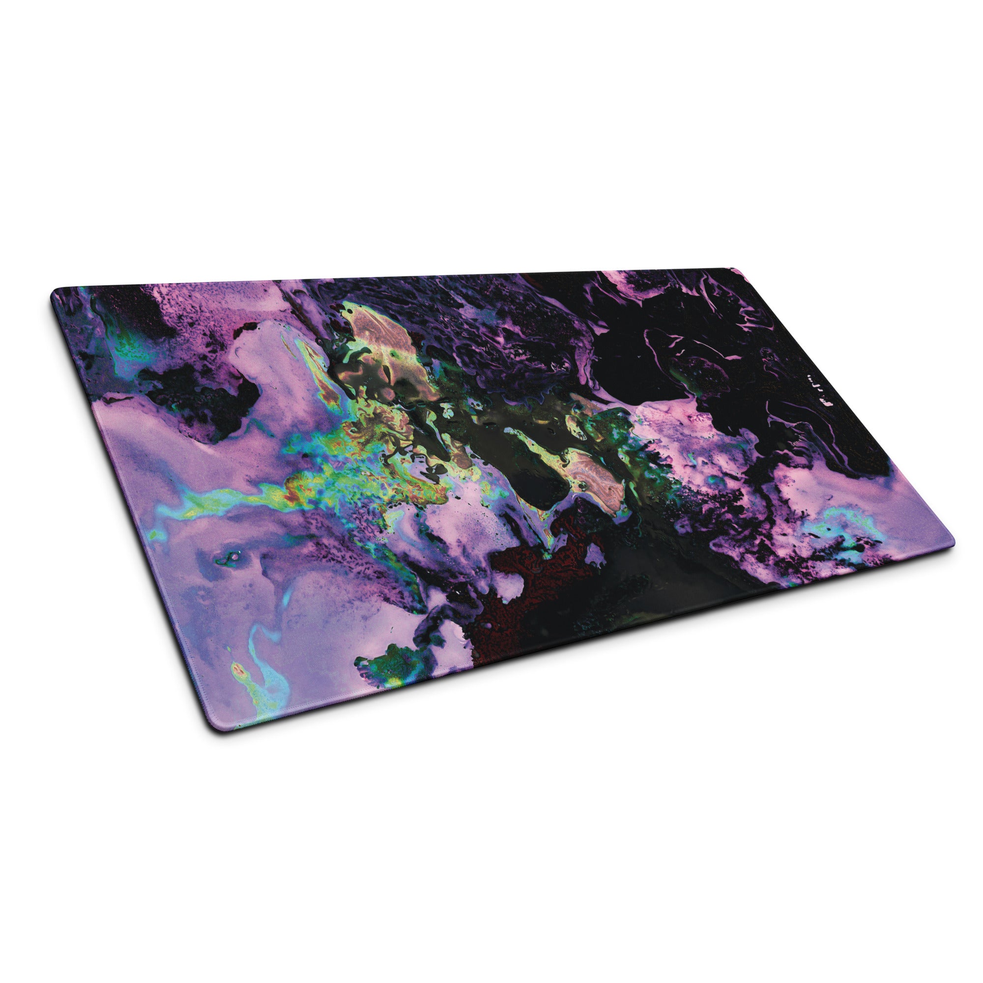 Lavender Abstract Art Gaming Mouse Pad