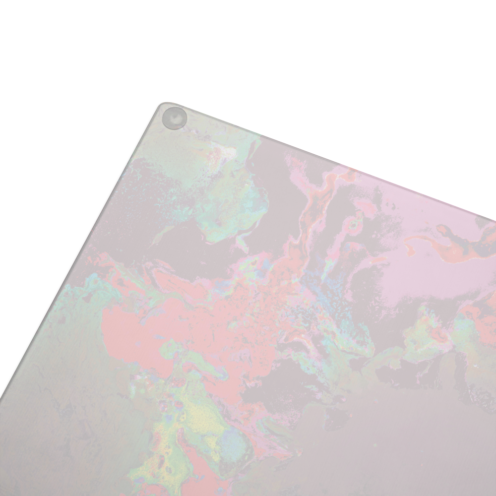 Abstract art glass cutting board