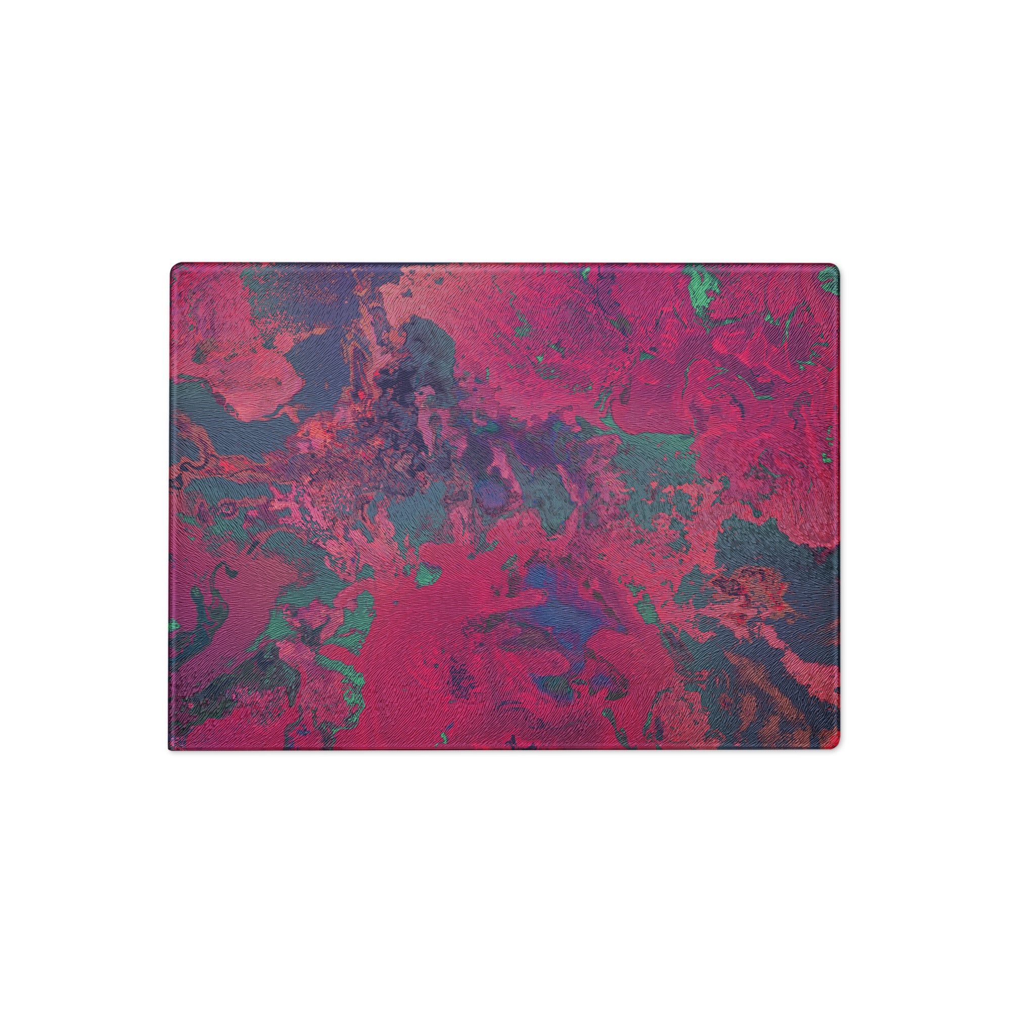 Colorful abstract pattern on a white background