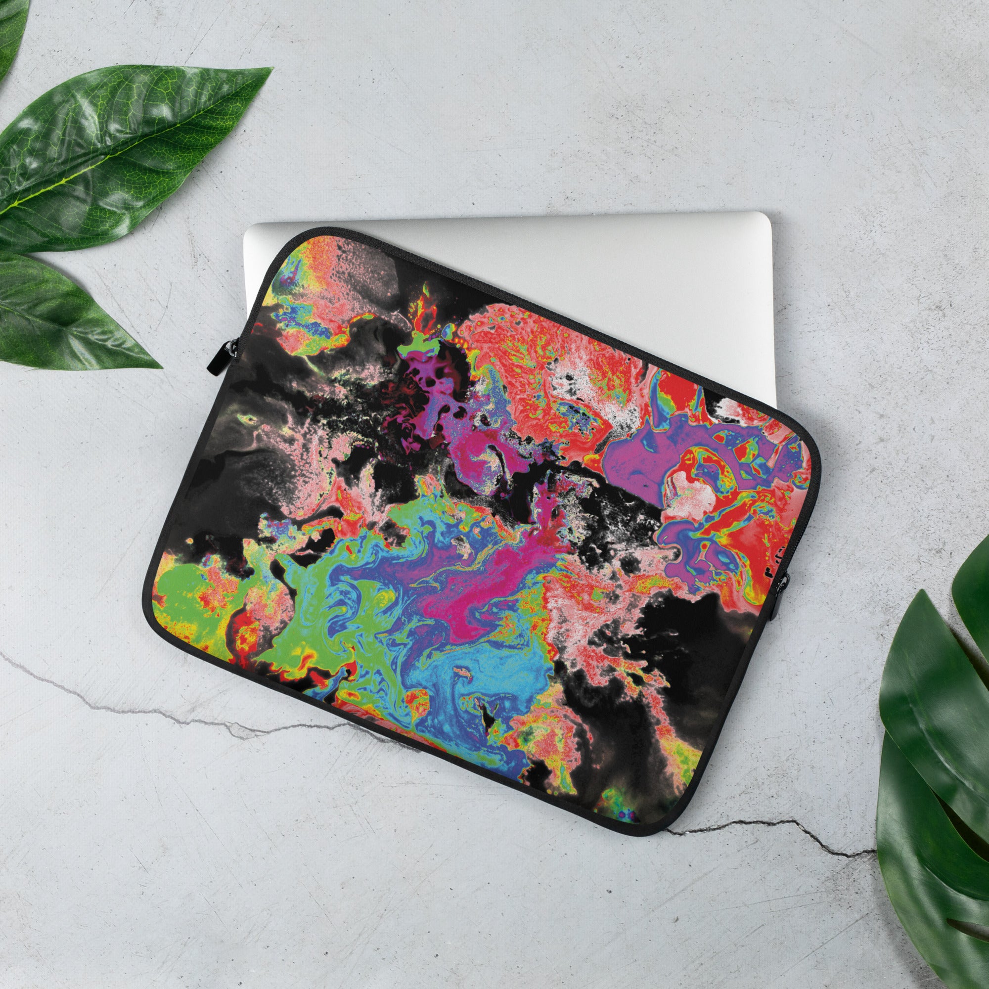 Colorful Abstract Art Laptop Sleeve