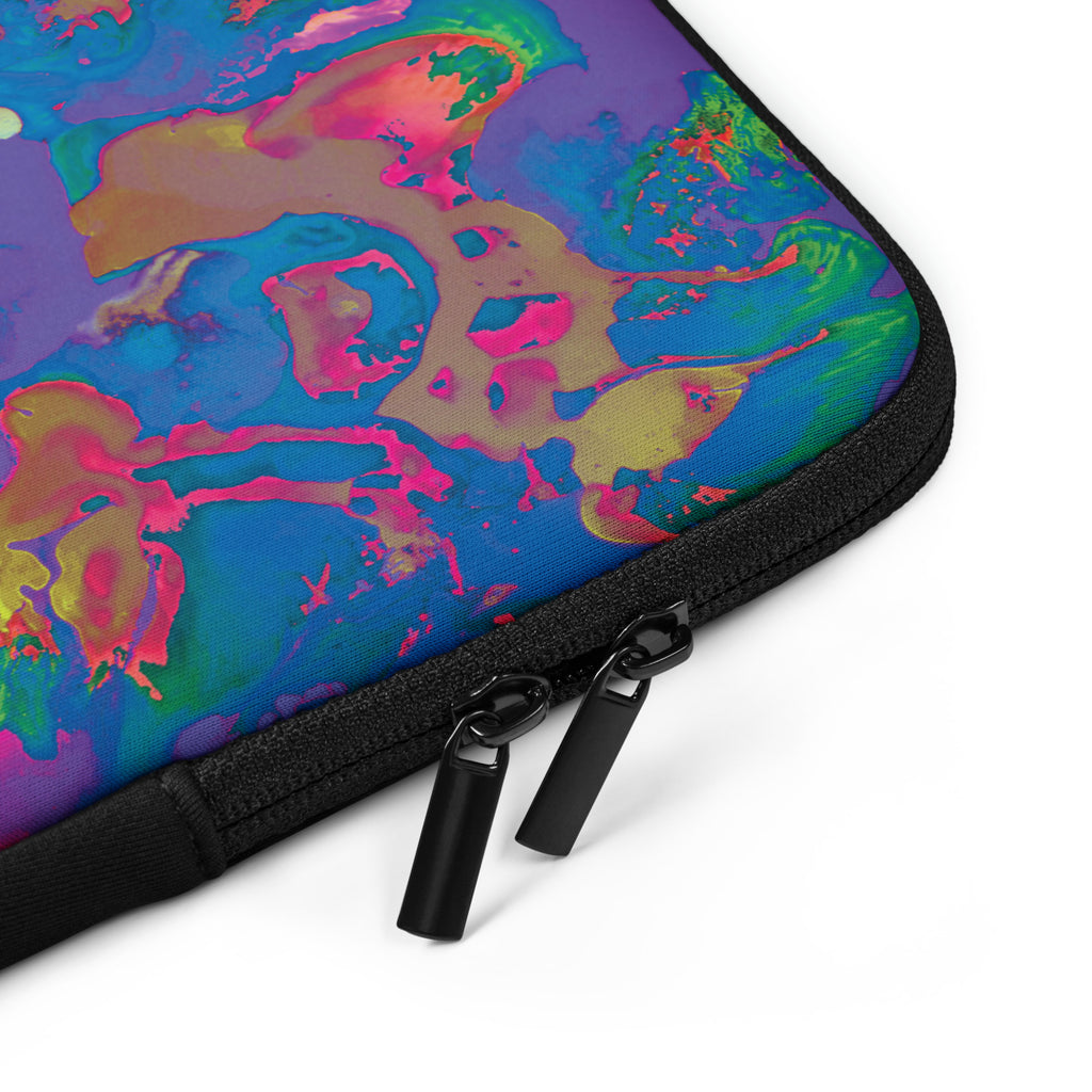 Pastel Abstract Art Laptop Sleeve