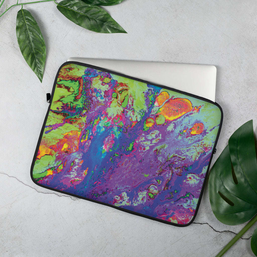 Pastel Abstract Art Laptop Sleeve