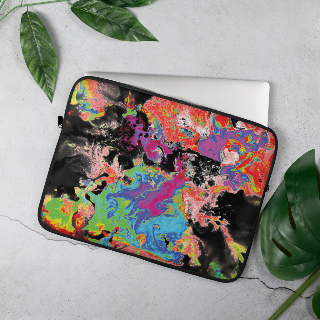 Colorful Abstract Art Laptop Sleeve