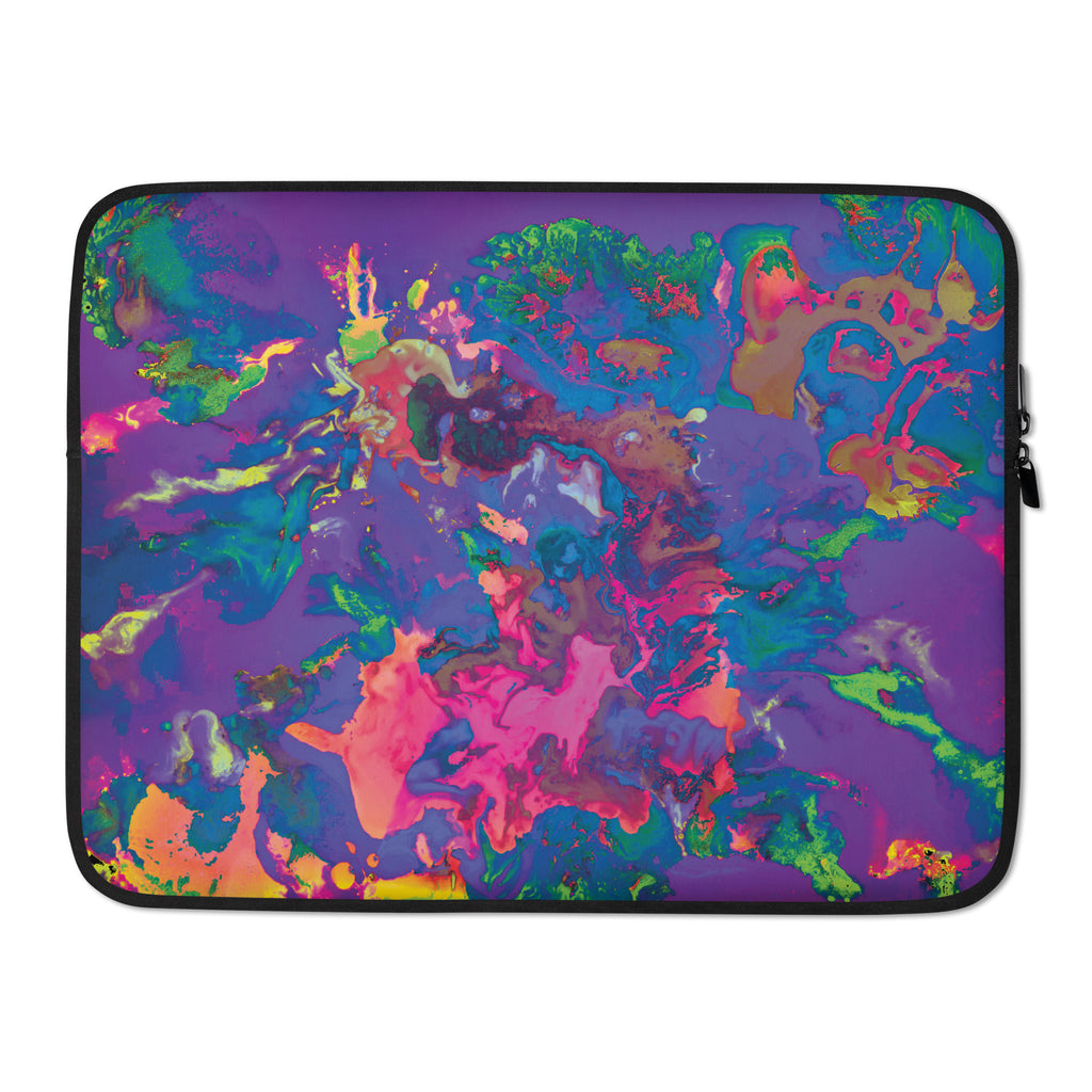 Pastel Abstract Art Laptop Sleeve