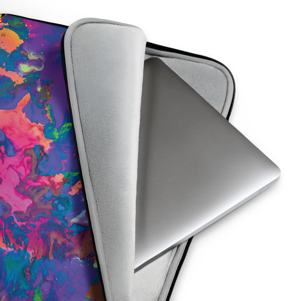 Pastel Abstract Art Laptop Sleeve