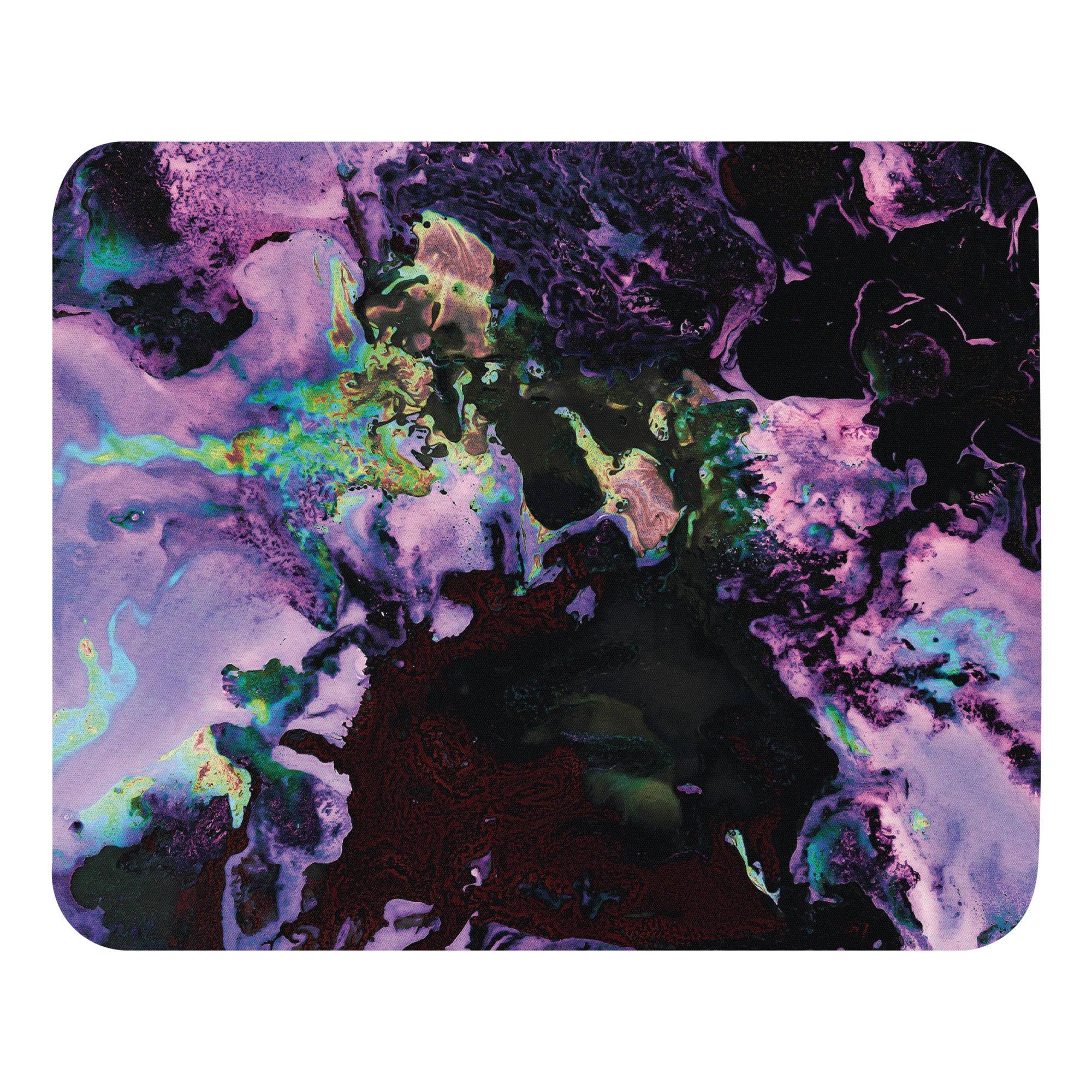 Lavender Abstract Art Mouse Pad