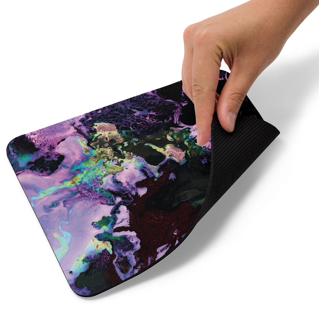 Lavender Abstract Art Mouse Pad