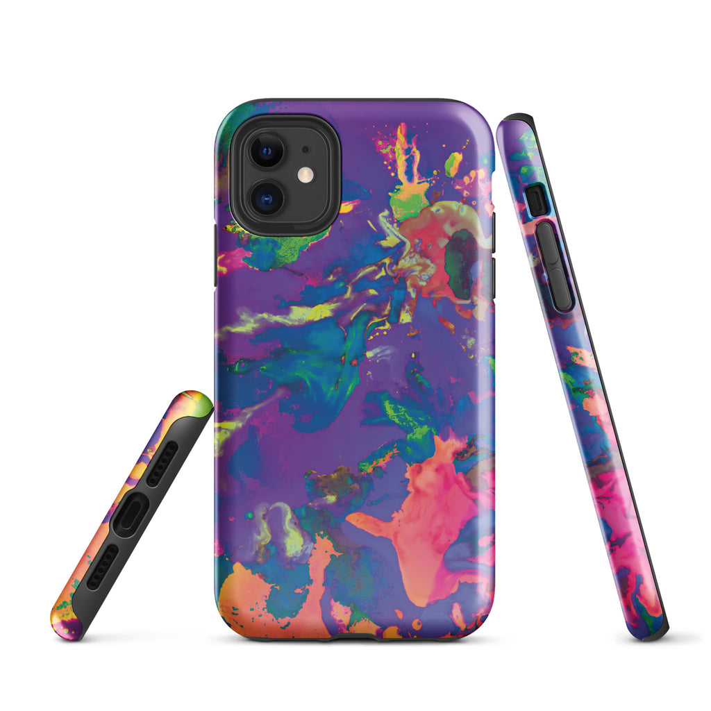 Pastel Abstract Art Tough iPhone Case