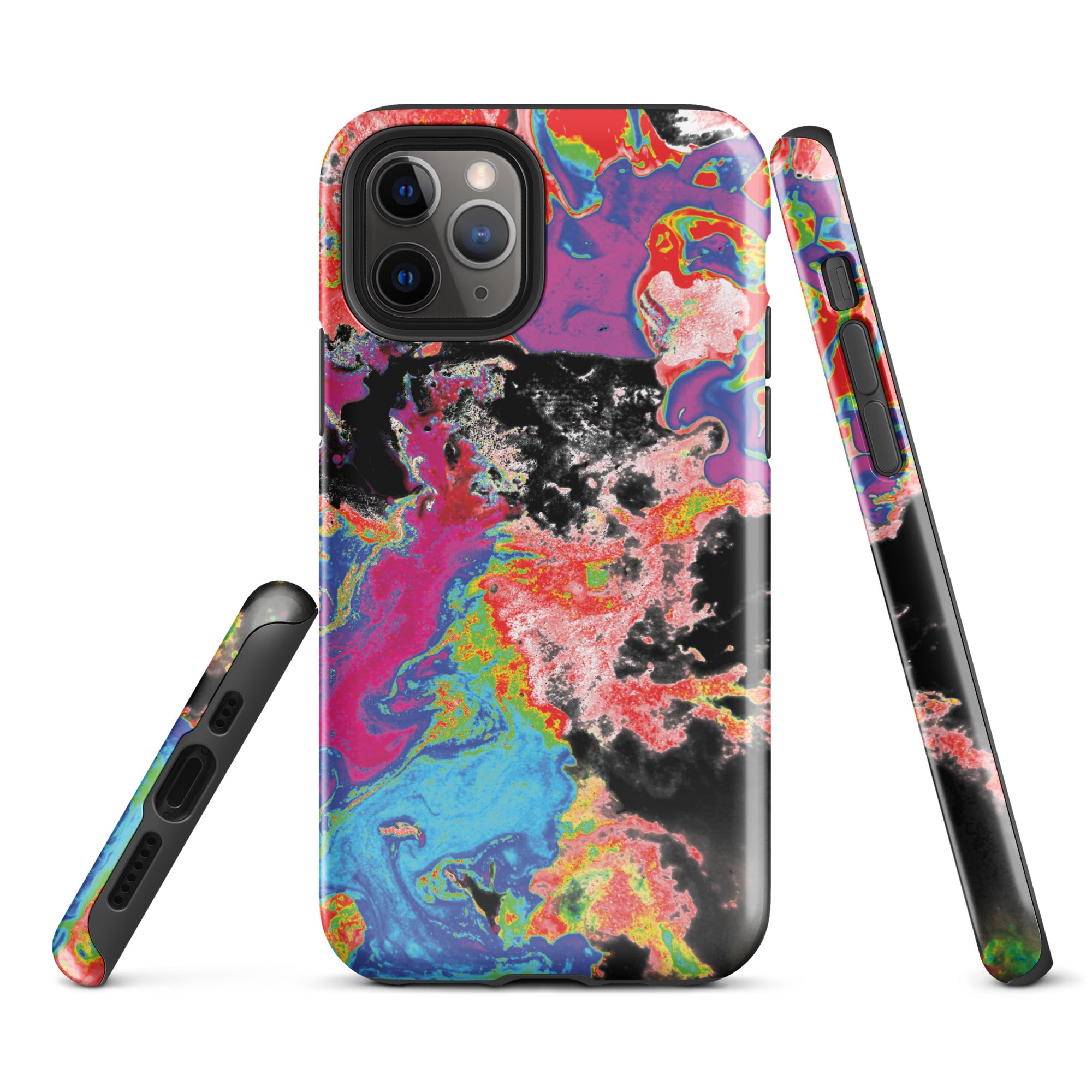 Colorful Abstract Art Tough iPhone Case
