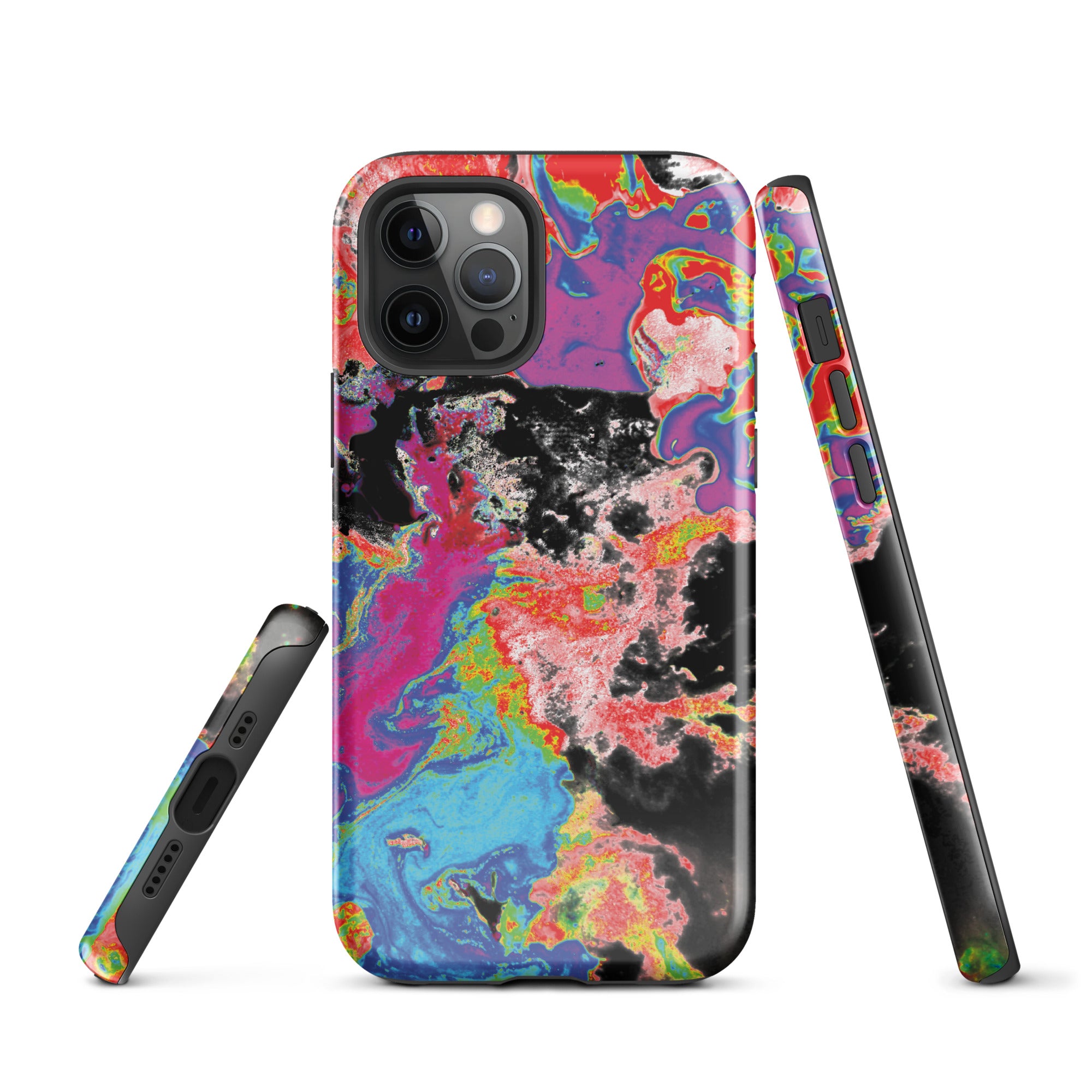 Colorful Abstract Art Tough iPhone Case
