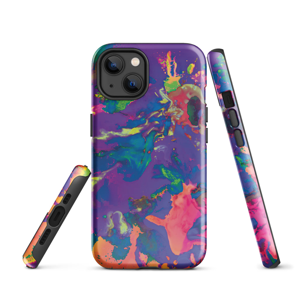 Pastel Abstract Art Tough iPhone Case