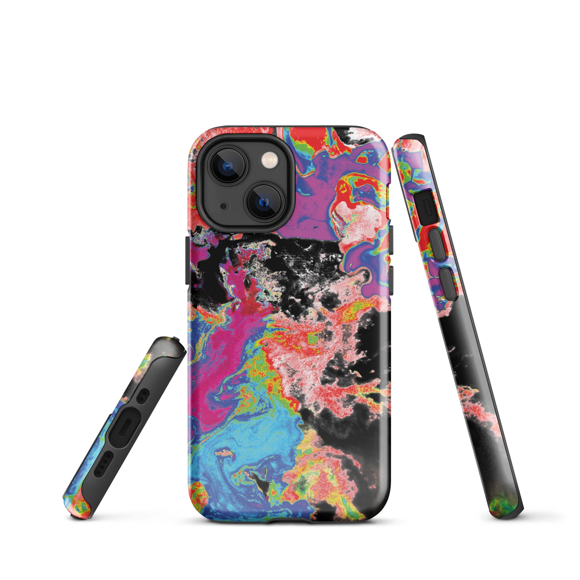 Colorful Abstract Art Tough iPhone Case