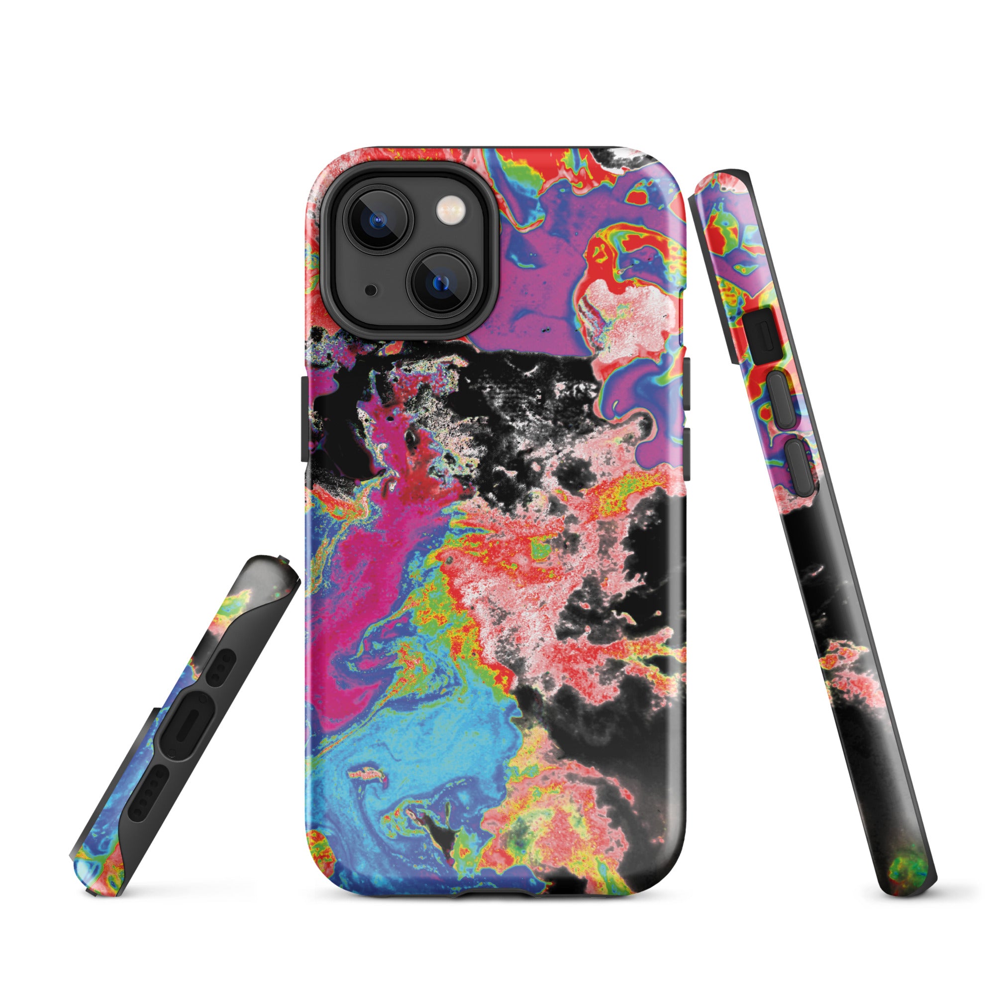 Colorful Abstract Art Tough iPhone Case