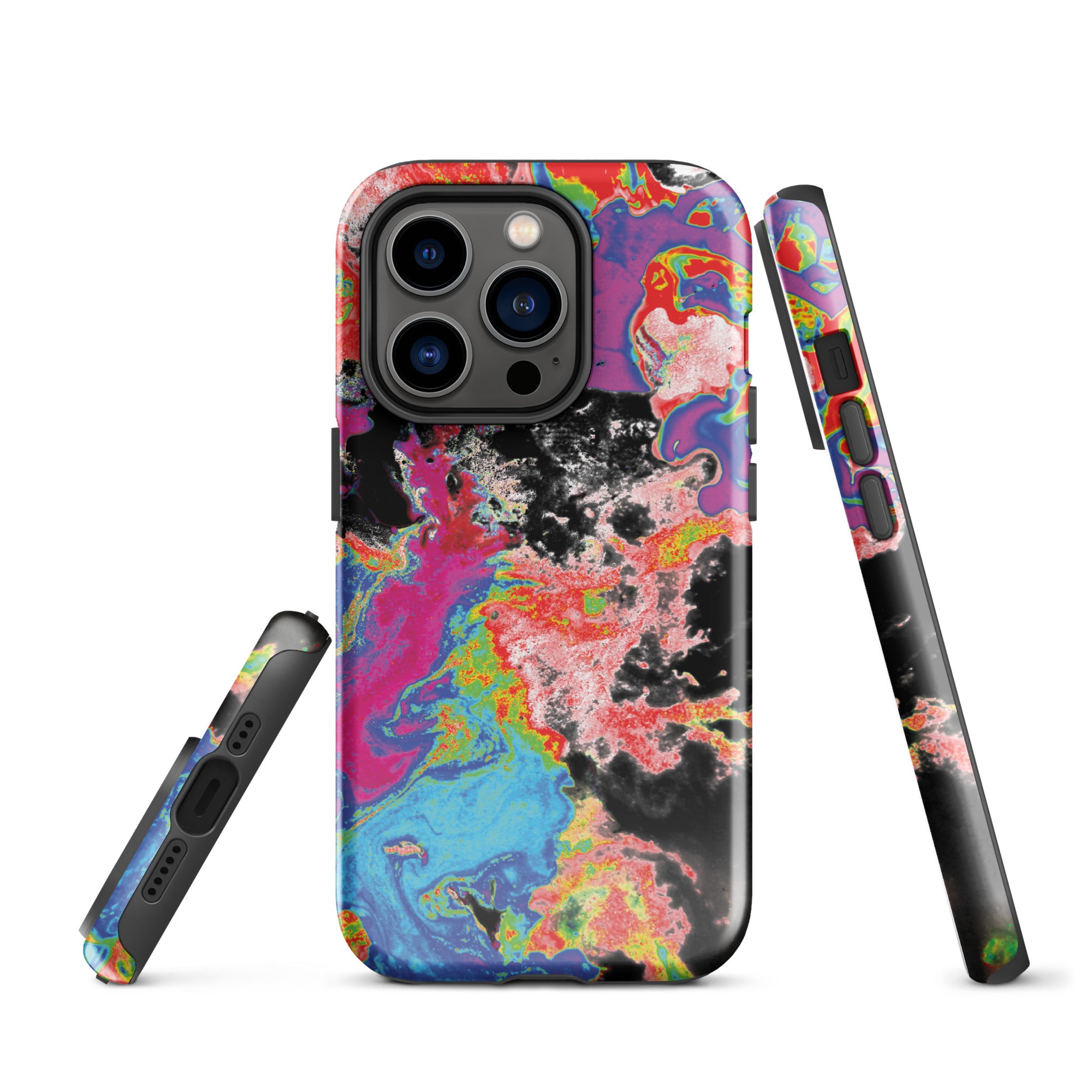 Colorful Abstract Art Tough iPhone Case