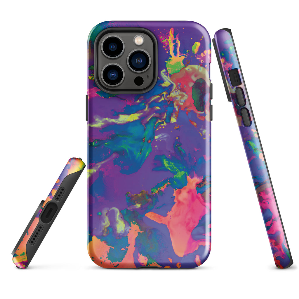 Pastel Abstract Art Tough iPhone Case