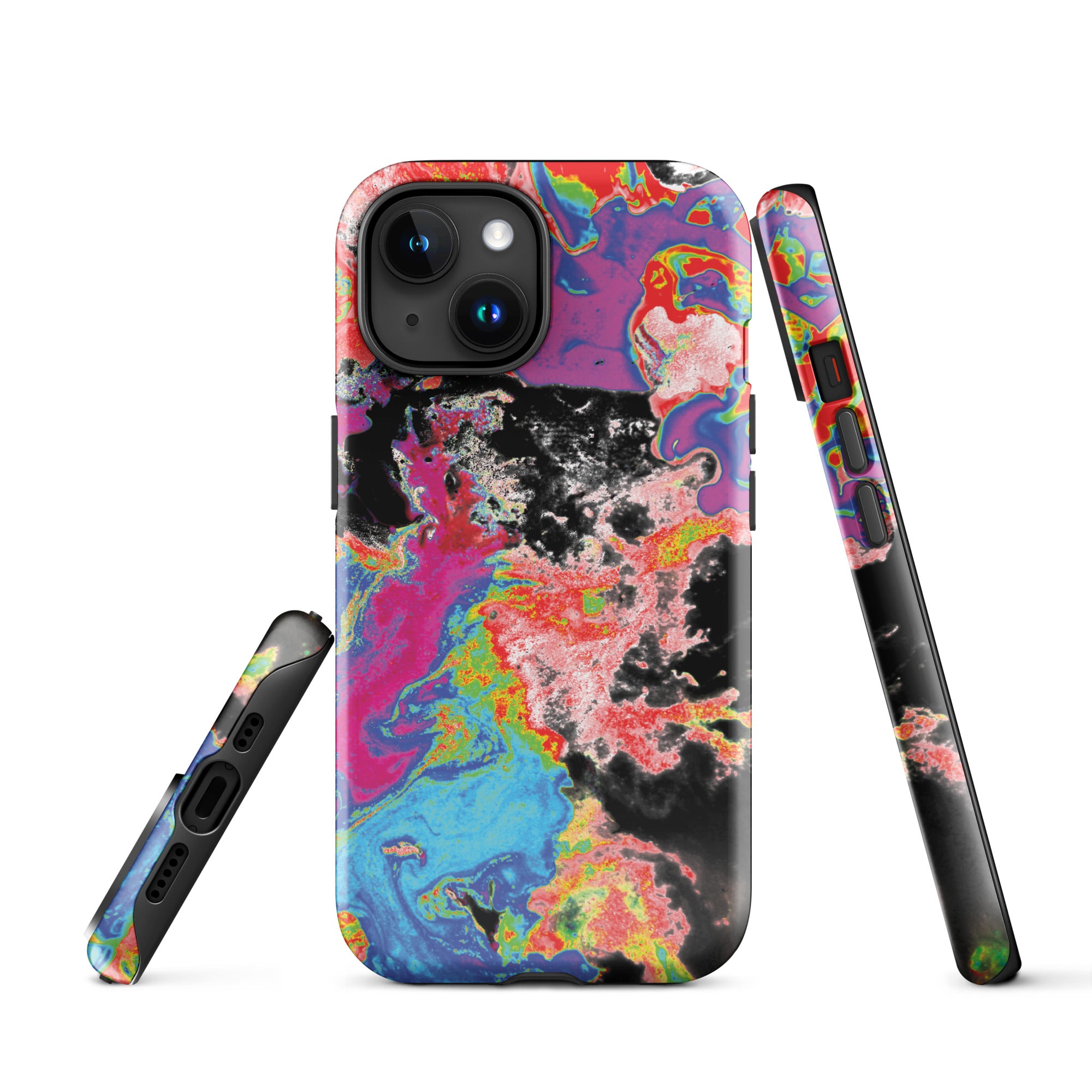 Colorful Abstract Art Tough iPhone Case