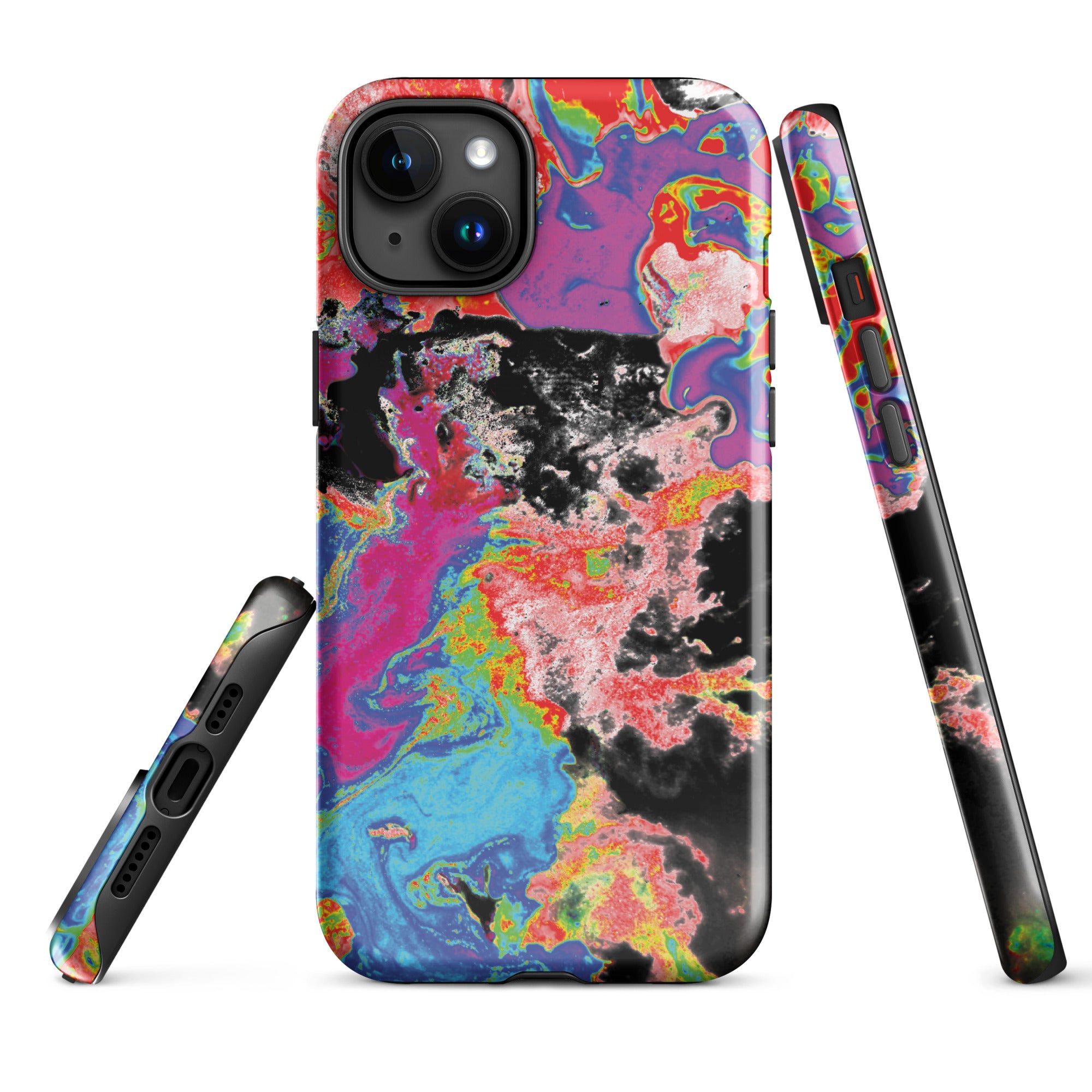Colorful Abstract Art Tough iPhone Case