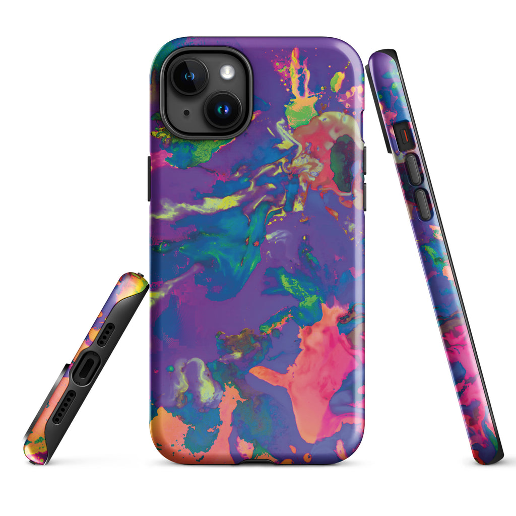 Pastel Abstract Art Tough iPhone Case