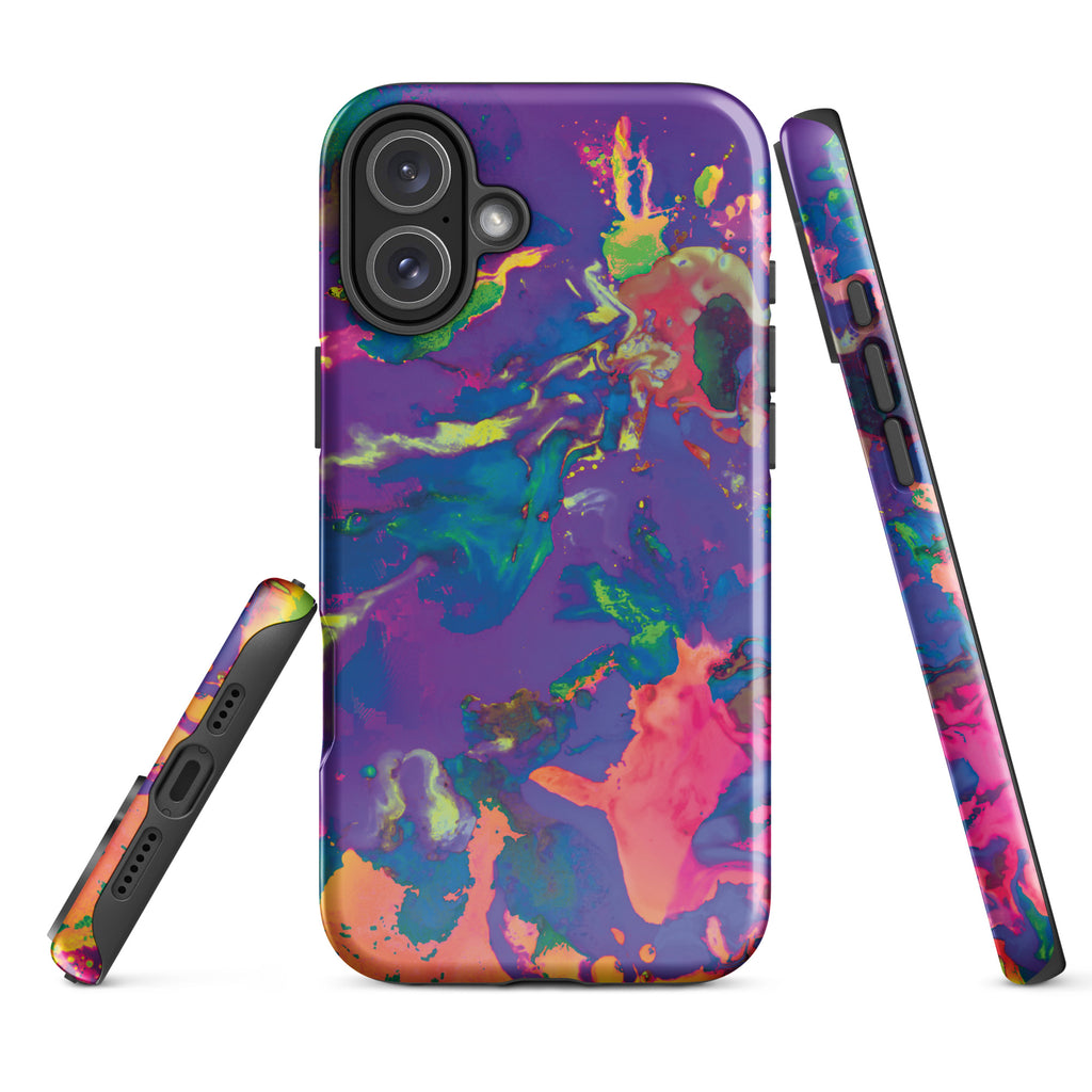 Pastel Abstract Art Tough iPhone Case