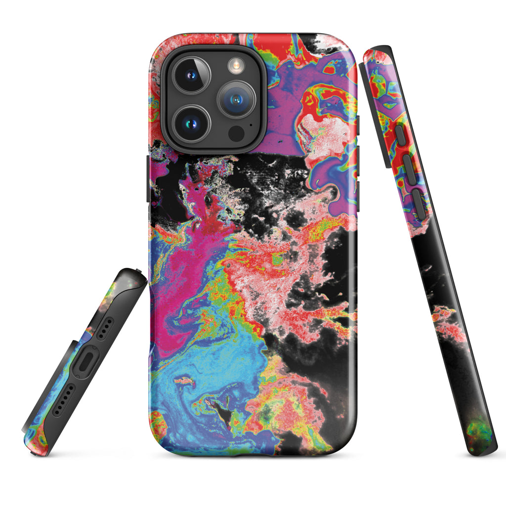 Colorful Abstract Art Tough iPhone Case