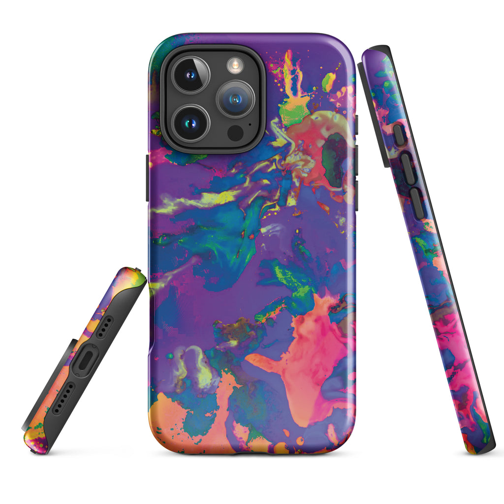 Pastel Abstract Art Tough iPhone Case