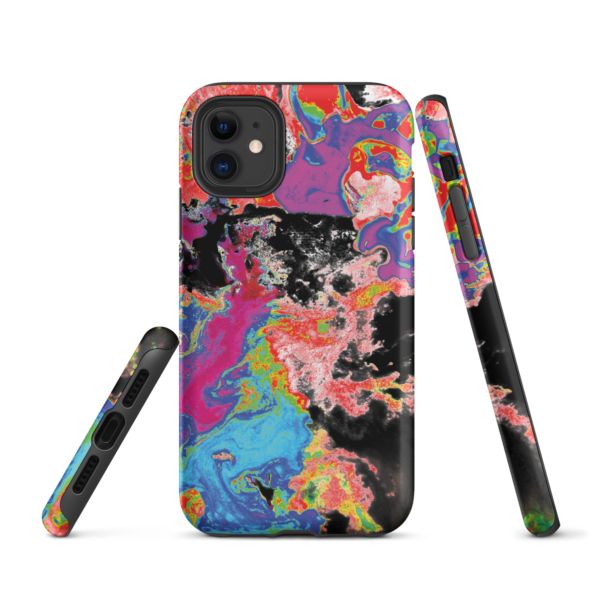 Colorful Abstract Art Tough iPhone Case