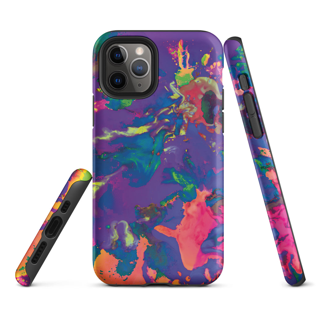 Pastel Abstract Art Tough iPhone Case