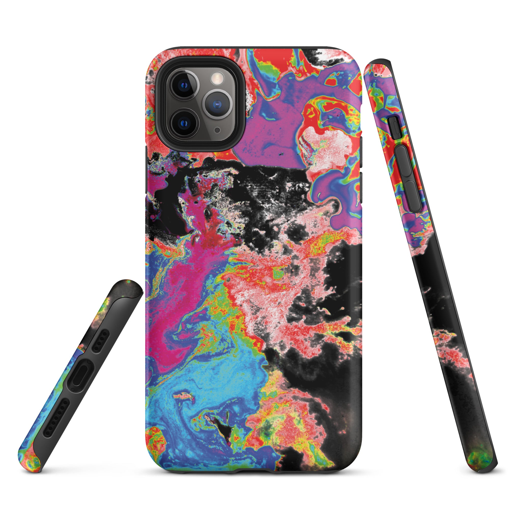 Colorful Abstract Art Tough iPhone Case