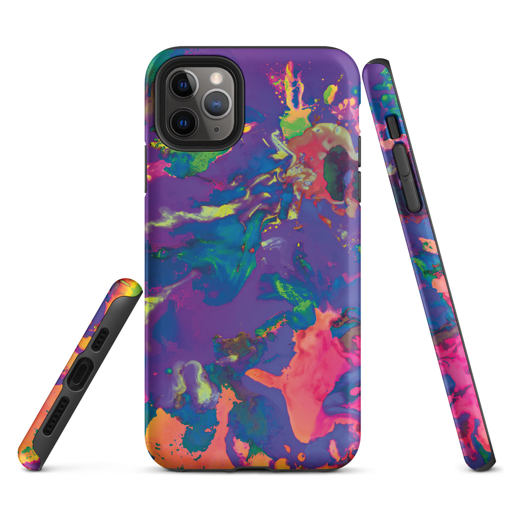 Pastel Abstract Art Tough iPhone Case