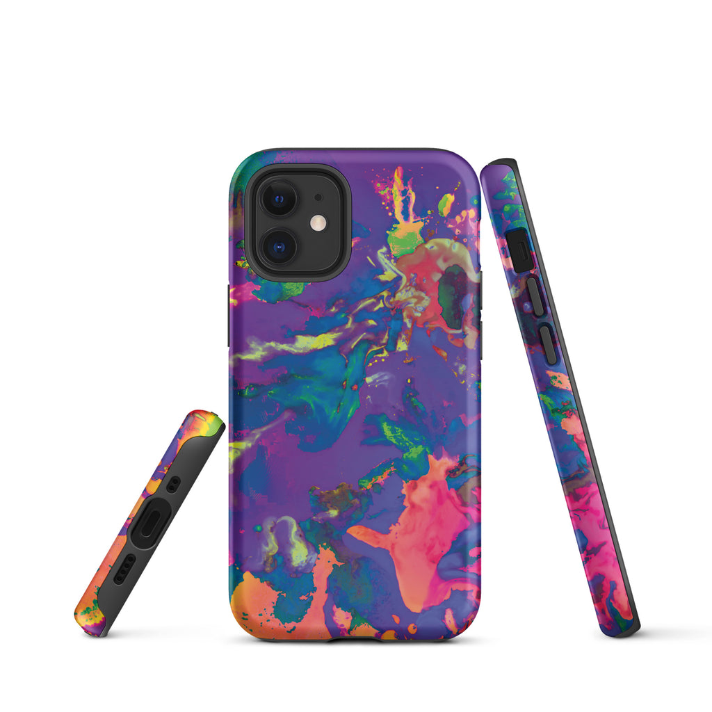 Pastel Abstract Art Tough iPhone Case