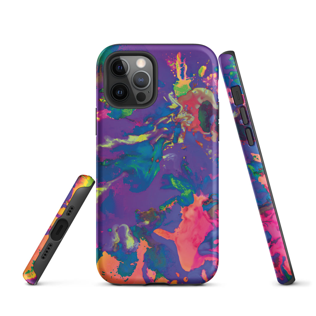 Pastel Abstract Art Tough iPhone Case