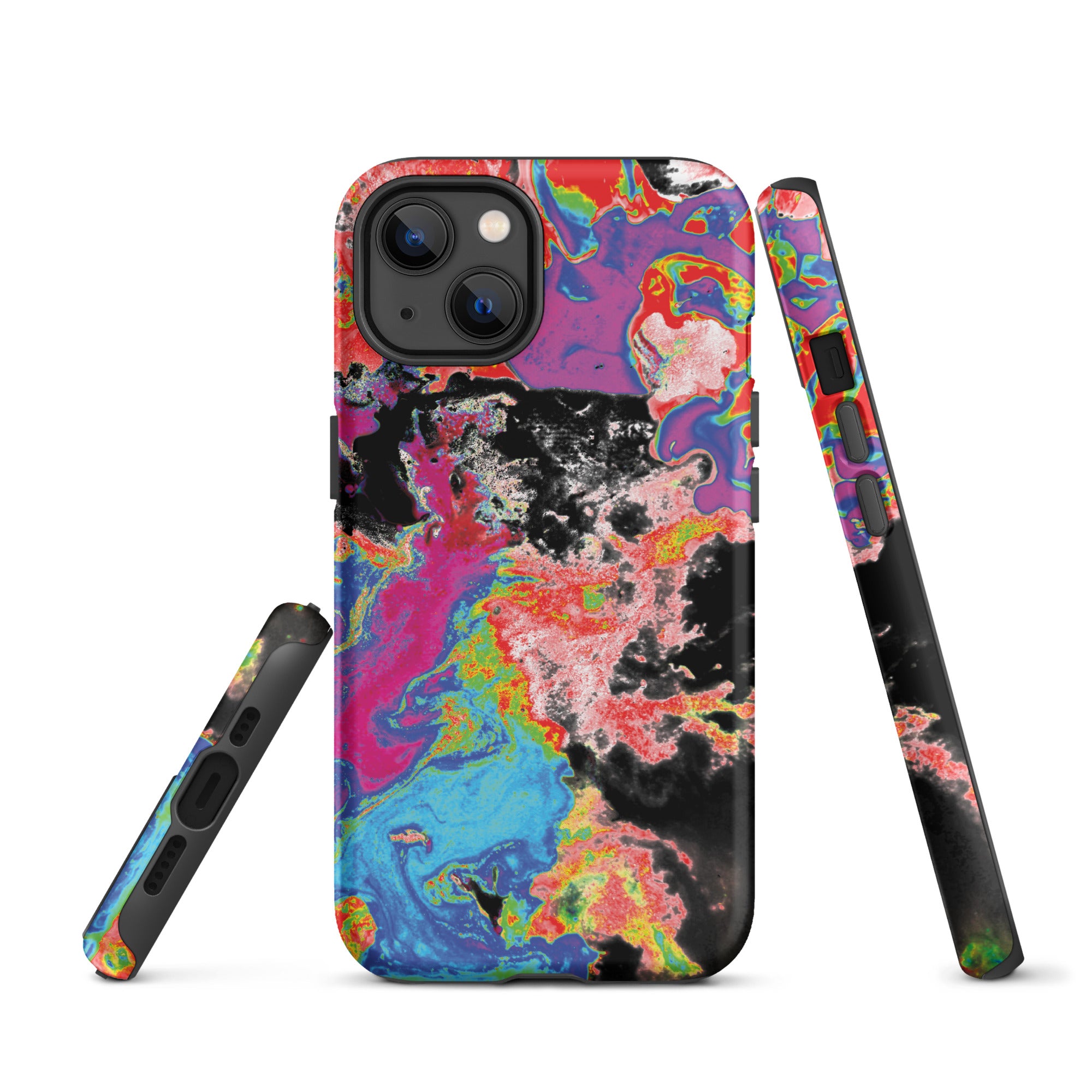 Colorful Abstract Art Tough iPhone Case