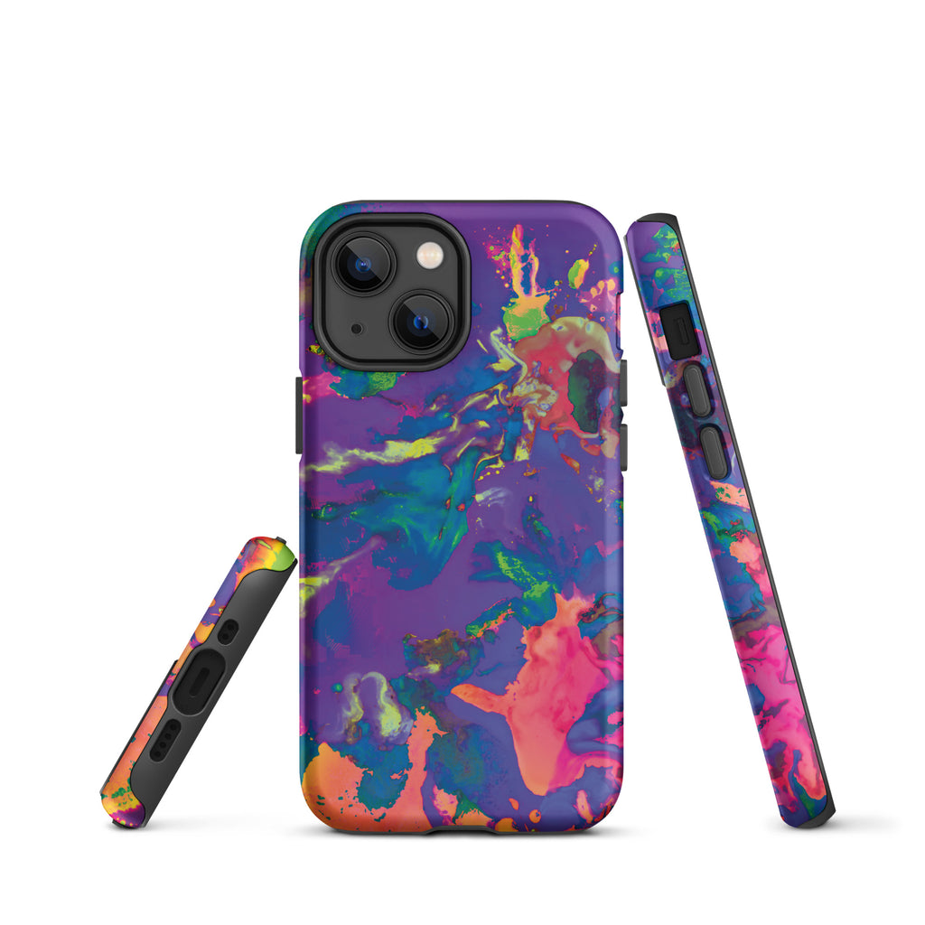 Pastel Abstract Art Tough iPhone Case