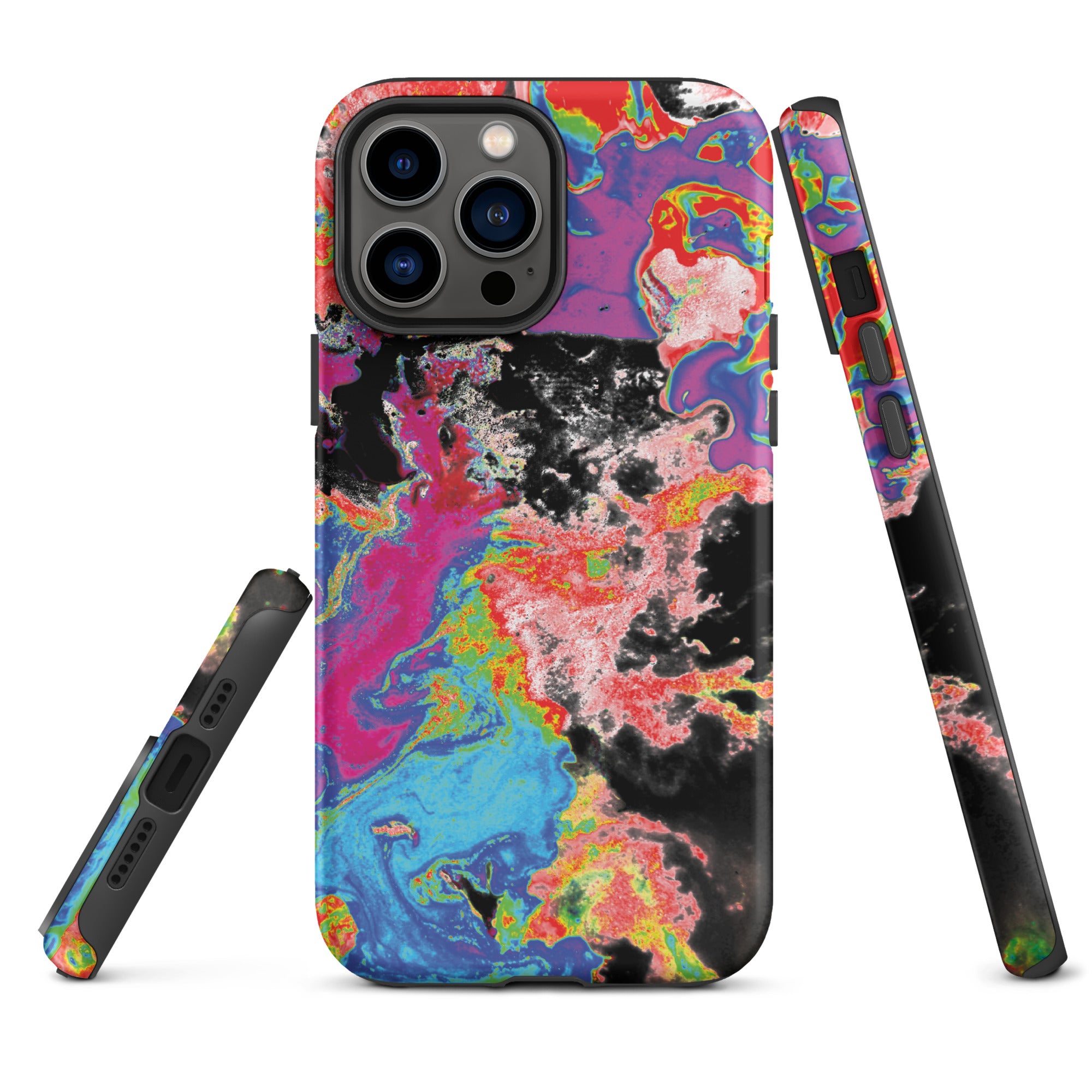 Colorful Abstract Art Tough iPhone Case