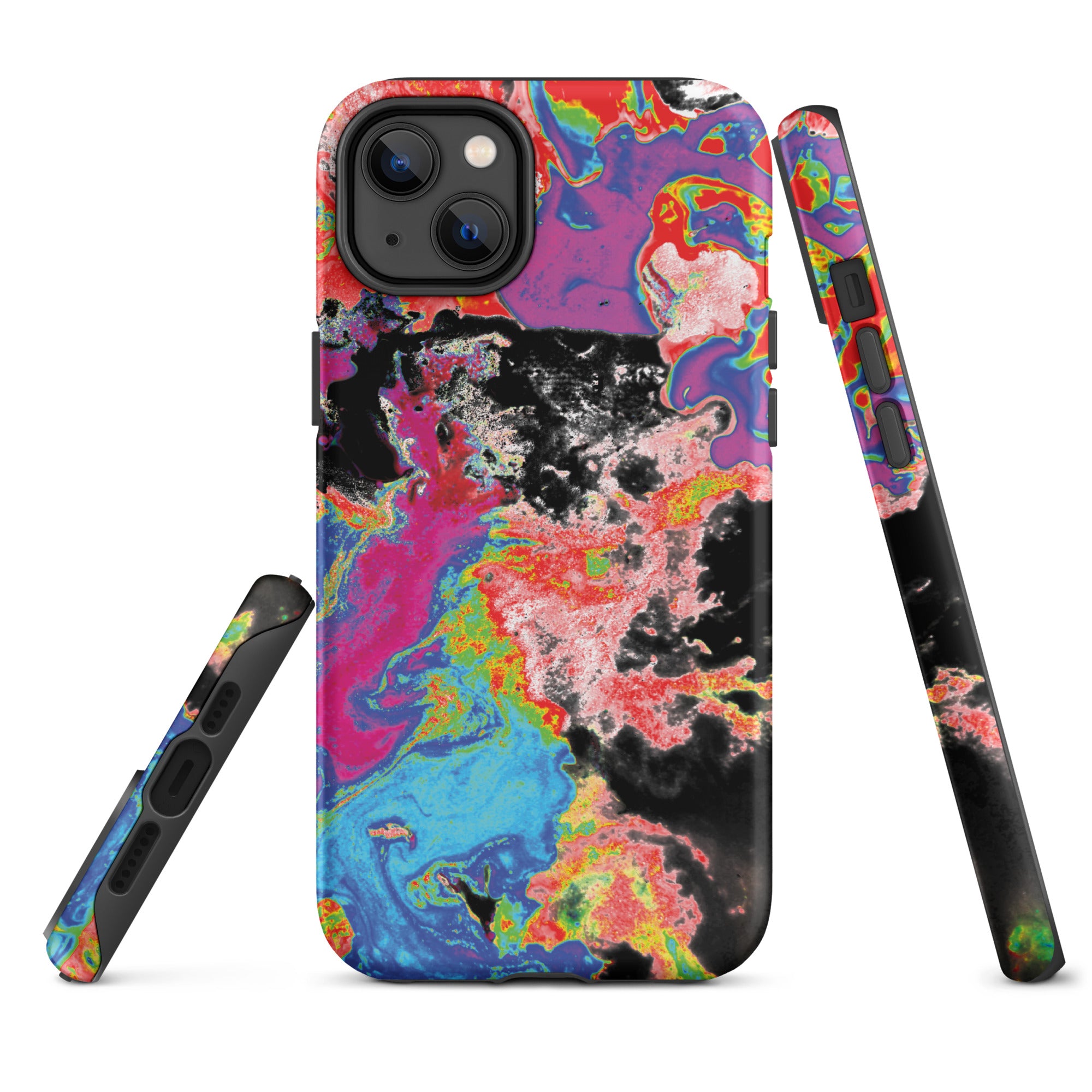 Colorful Abstract Art Tough iPhone Case