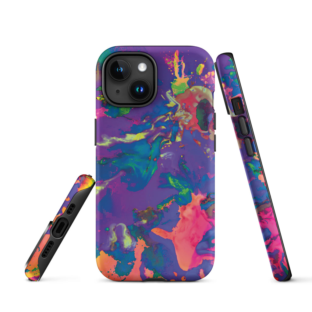 Pastel Abstract Art Tough iPhone Case